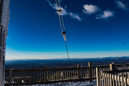 Cannon Mountain in Franconia, NH via Hi-Cannon, Kinsman Ridge, and Lonesome Lake Trailsの写真素材
