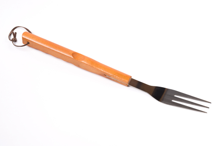 BBQ or grill icon. Barbecue fork.の写真素材
