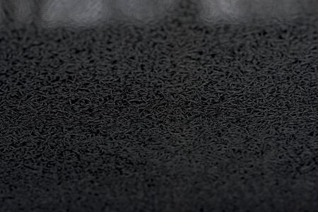 An icy glass window at sunrise early in the winter morning. Ice on the glass.の写真素材