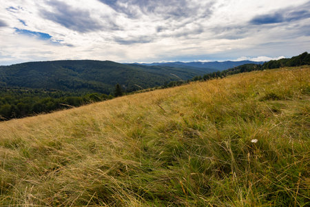 Photography of mountains in summer.の写真素材