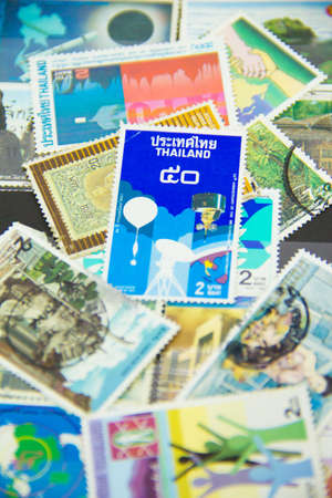 This is my collection old stampsのeditorial素材