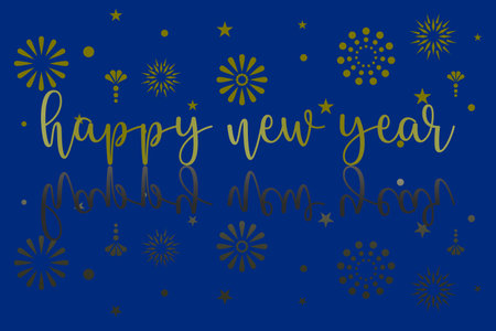 2025 new year card celebration concept. Background design event invitation, greeting card, new year's eve, celebration event, calender date holiday greeting, annual cheerful event.のイラスト素材