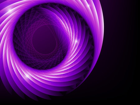 Abstract background vector illustration, modern gradient swirl pattern with copy space in muti colored. Creativit curve stripe vibrant color, elegance design element.のイラスト素材