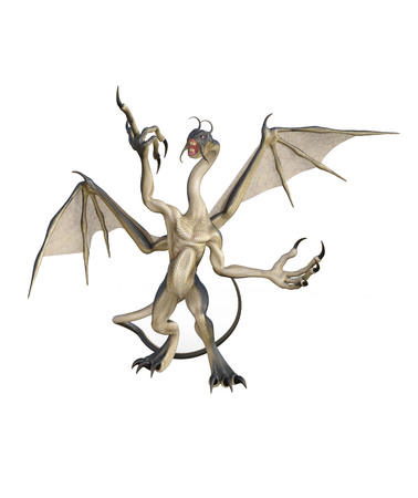 Jabberwocky in a Lecturing Poseの写真素材