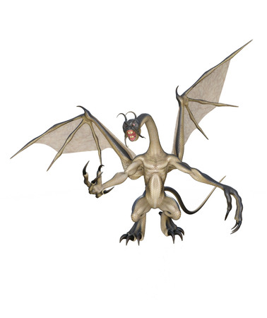 Jabberwocky in a Preaching Poseの写真素材