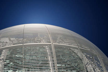 Futuristic dome abstractの写真素材