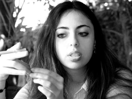 Beautiful Young Womanの写真素材