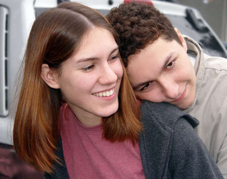 Sweet couple in love