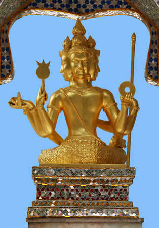 Buddha statue in Hong Kongの写真素材