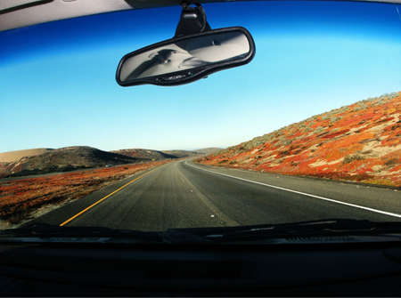 Driving on the road