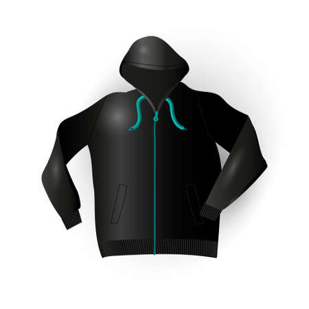 Sport raincoat in vectorのイラスト素材