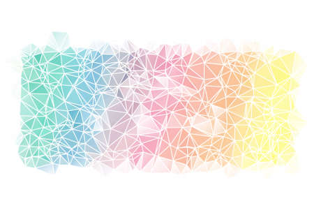 Abstract triangle (polygonal) background in vector