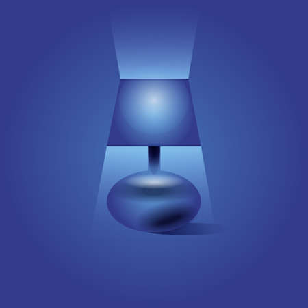Vector lamp illustrationのイラスト素材