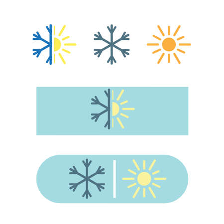 Vector air conditioning icon のイラスト素材