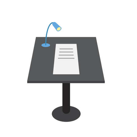 presentation tribuneのイラスト素材