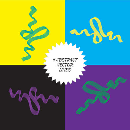 Abstract lines background as water, flow in vectorのイラスト素材