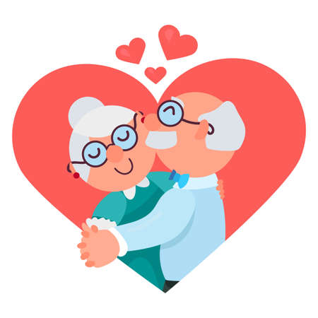 Happy Grandparents Day banner.のイラスト素材