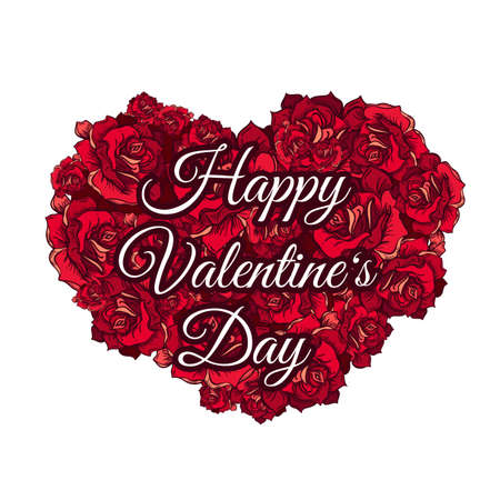 Nice Stylish Valentine Day Illustrationのイラスト素材