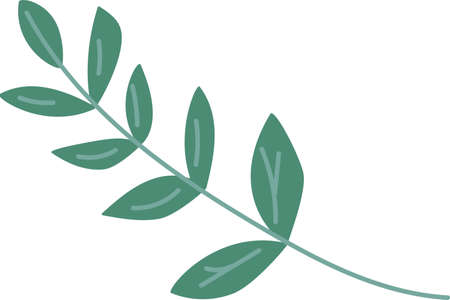 Growing tree green leaf garden eco nature vectorのイラスト素材