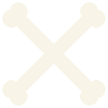 Festive dead man crossbones flat icon. Holiday festive badge sticker. Decorative crossbones element...
