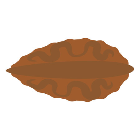 Sorting food waste. Rotten last year tree leaf. Leftovers and scraps of food. Flat icon, element for infographics design. Simple cartoon flat vector isolated on white backgroundのイラスト素材