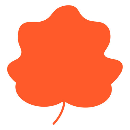 Autumn foliage hand drawn illustrations set. Tree leaves, herbarium isolated on yellow backgroundのイラスト素材