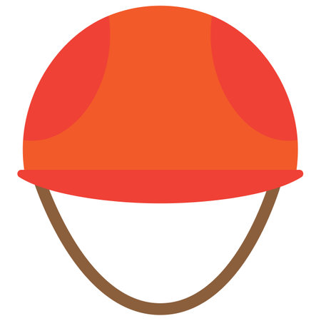 Flat Strong Plastic Helmet Repair Tool Iconのイラスト素材