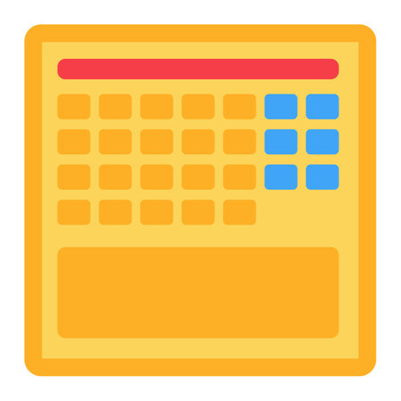 Time Plan Calendar Icon Diary Reminder Pageのイラスト素材