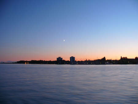 Sunset sceneの写真素材