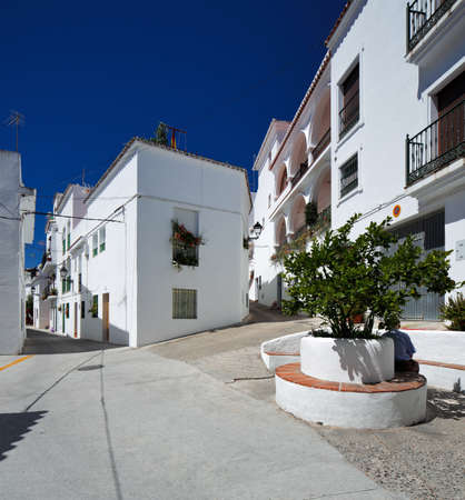 Istan is a beautiful town in the Malaga province in Andalusia, Southern Spain のeditorial素材