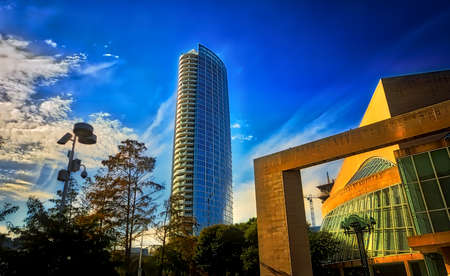 Tall Building and Sky