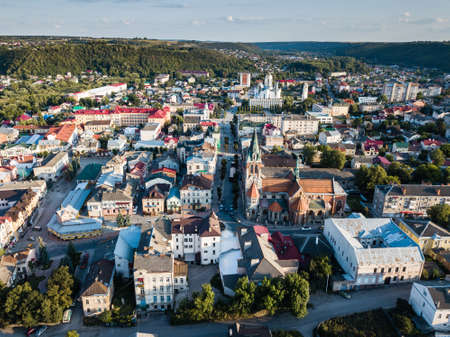 Dminican church of St. Stanislaus in Chortkiv founded in 1610, Ternopil region, Ukraineのeditorial素材