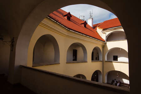 Palanok Castle. Mukacheve, Transcarpathians region, Ukraineのeditorial素材