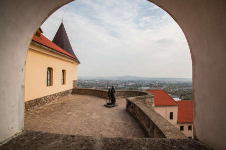 Palanok Castle. Mukacheve, Transcarpathians region, Ukraineのeditorial素材