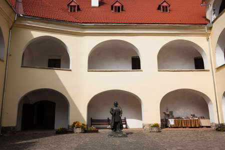 Mukacheve - Ukraine, SEPTEMBER 29, 2009: Palanok Castle XI century, Transcarpathians region