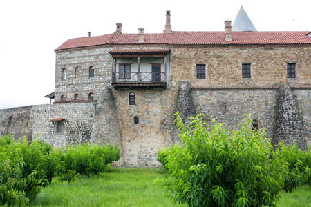 Telavi, Georgia - June 16 2018: Alaverdi Monastery one of the biggest sacred objects in Georgia, located in Kakheti region, near Telavi townのeditorial素材