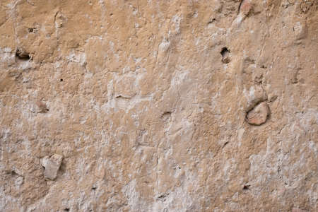 texture of clay wall from clay house background