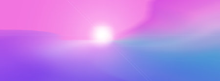 Purple pink gradient background. Long banner.の写真素材