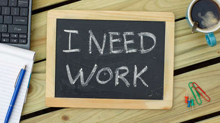 I need work written on a chalkboard at the office