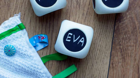 A name for the baby choose by throwing dice