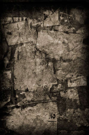 Old Torn Paperの写真素材