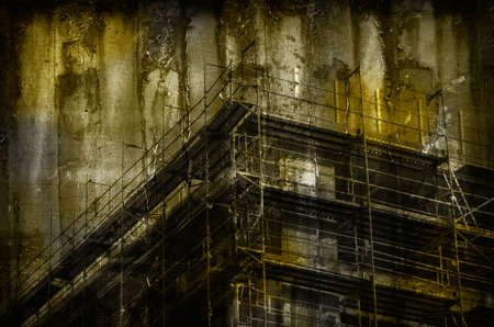 Abstract Construction Site Background の写真素材