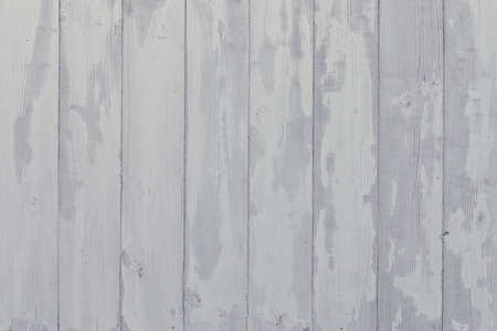 White Painted Old Wood Background Textureの写真素材