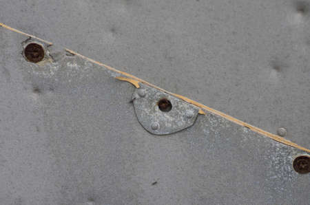 Metallic Texture with rivetsの写真素材