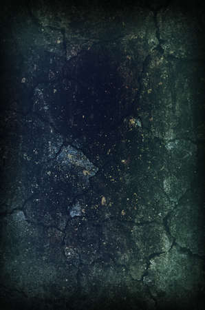 Dark Grunge Background with scratches and damagesの写真素材