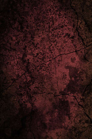 Dark red Grunge Background with damages and scratchesの写真素材