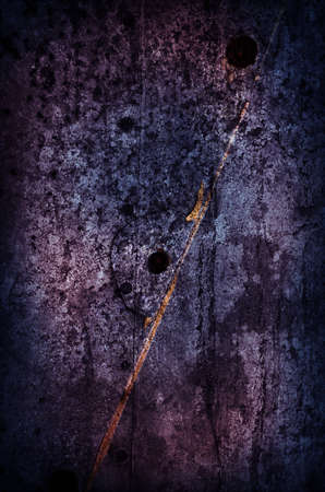 Dark Violet Grunge Background with metallic elementsの写真素材