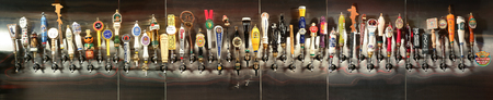 variety brand beer dispenserのeditorial素材