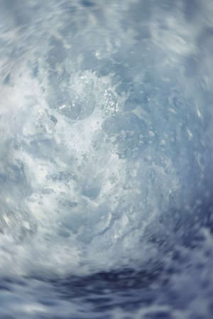 Detail of crashing wave.の写真素材
