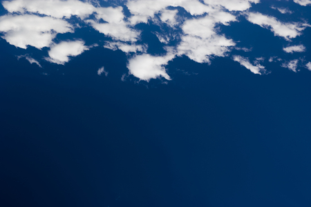 Half the sky covered in clouds